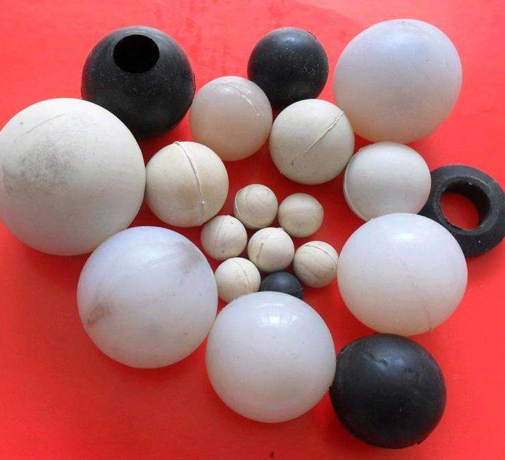 振动筛中弹跳球的有什么作用？