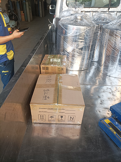 超声波系统发货