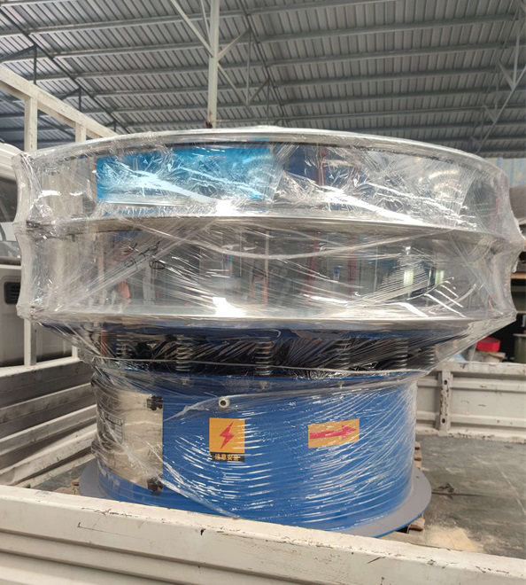 福建的赵经理订购的康振机械振动筛已发货