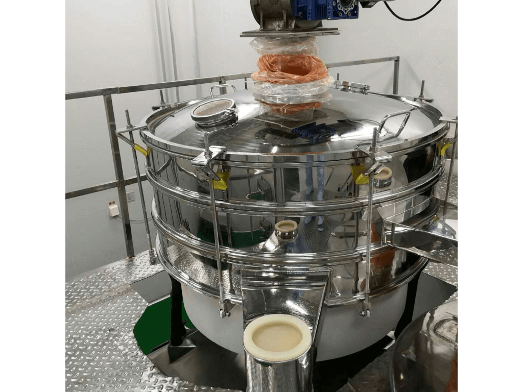 浙江某药企原料药筛分案例