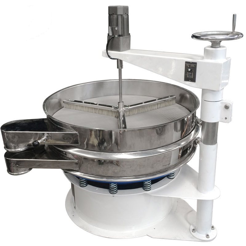 带刮板三次元旋振筛 强制筛